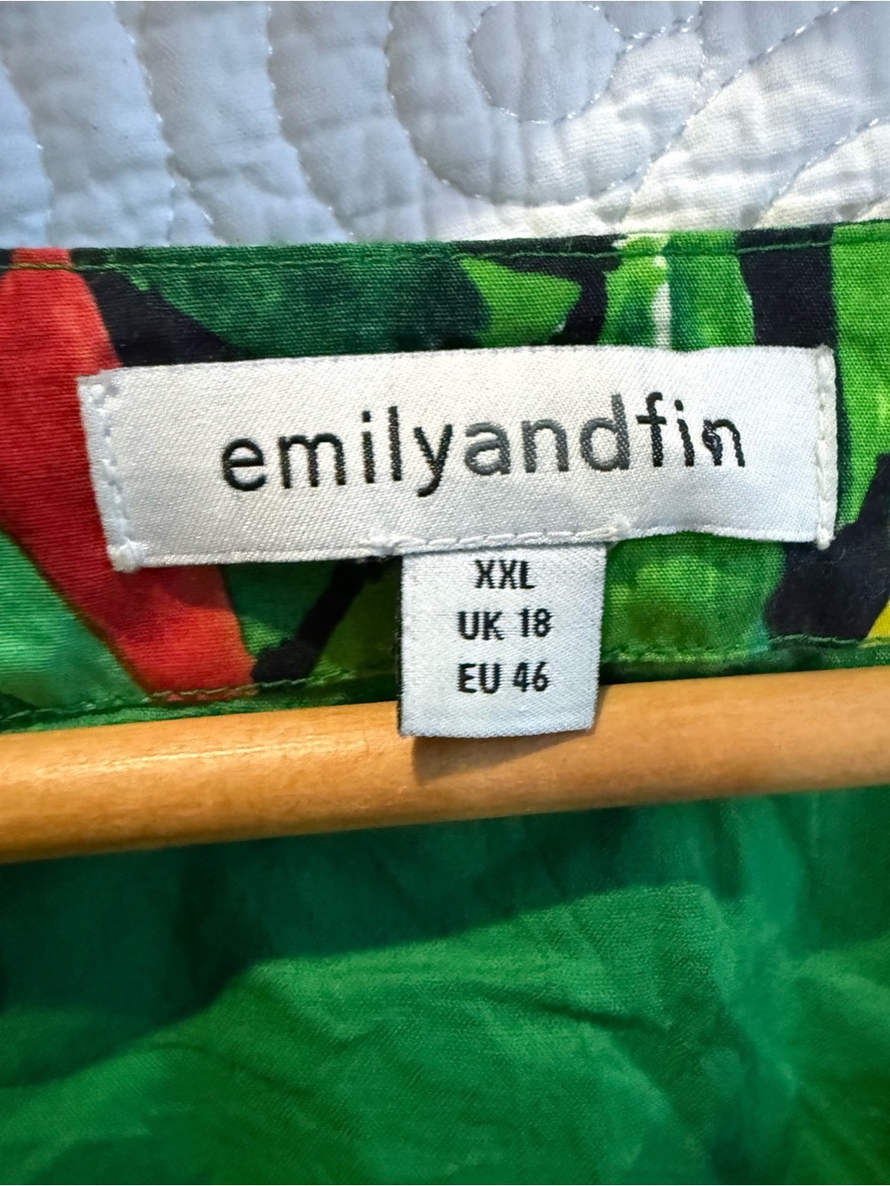 Emily and Fin Tropical Green XXL Sleeveless Maxi Jumpsuit Cocktail Resortwear - Picture 5 of 16